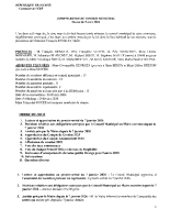 CR Conseil Municipal du 5 mars 2026